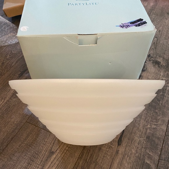 Partylite circle of light bowl & discs L2110 - Picture 2 of 3